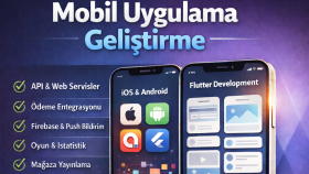 mobil uygulamanızı ve oyunlarınızı sıfırdan geliştirebilirim