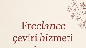 İngilizce - Türkçe çeviri yapabilirim