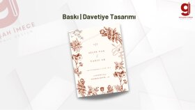 Düğün Davetiye Tasarımı