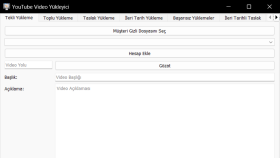youtube bot - otomatik video yükleme botu