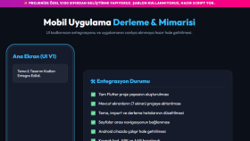 Flutter Proje Mimarisi & UI Entegrasyonu