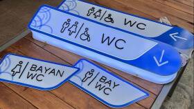Kapı Yön Tabela 