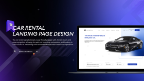 Car Rental - Landing Page