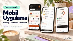 Mobil Arayüz – Sipariş, Randevu ve Sadakat