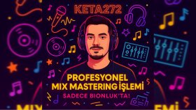 sizin için profesyonel mix ve mastering yapabilirim