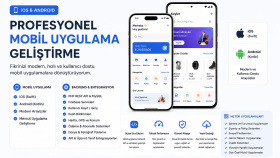 iOS ve Android için mobil uygulama geliştiririm
