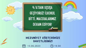İlkokul Mezuniyet Davetiyesi
