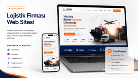 Lojistik Firması İçin Modern Web Tasarımı