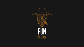 siyah & altın konseptinde şık logo tasarımı yaparım
