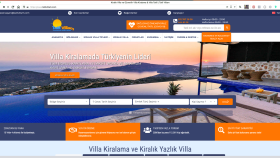 WordPress tabanlı Tatil ve rezervasyon projesi