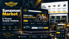 Şanzıman Market – E-Ticaret Arayüz ve UX Yenileme