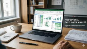 Excel'de profesyonel tablo ve formüller hazırlarım