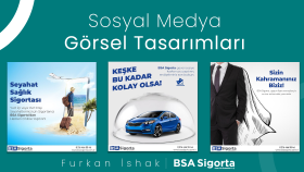 BSA Sigorta - Sosyal Medya Tasarımları