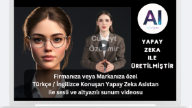 yapay zeka ile 2 dilde sesli video hazırlarım