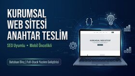 anahtar teslim SEO uyumlu web siteleri geliştiriyorum
