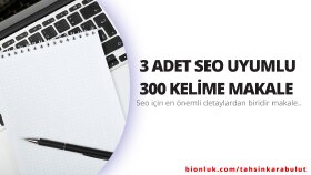 İş örneğim