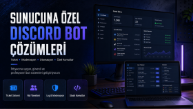 size özel profesyonel Discord botu geliştiririm