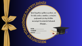 Mezuniyet Davetiyesi