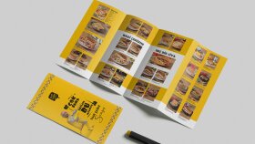 Broşür, Katalog, Dergi, Menü