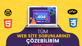  tüm web site sorunlarınızı çözerim