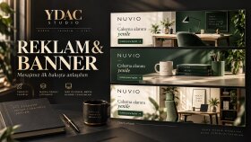 NUVIO | Web Banner Tasarım Serisi