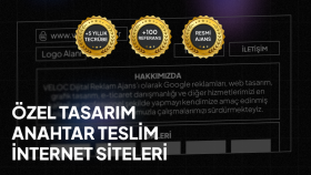 tamamen size özel tasarlanmış web sitesi oluşturabilirim