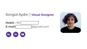 kişisel e-mail imza tasarımınızı oluşturabilirim