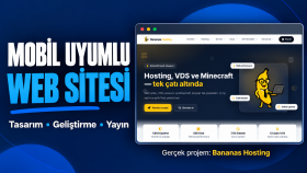 siteniz için modern ve mobil uyumlu web sitesi yaparım