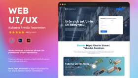 Desowa - Depo Yönetim Sistemi Web UI/UX Çalışması