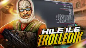 "Hile ile Trolledik" Thumbnail Çalışması