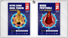İstanbul Festivali Genç Sahne Alanı S. Medya Tasarımları