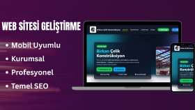 kurumsal ve profesyonel web sitesi yapıyorum