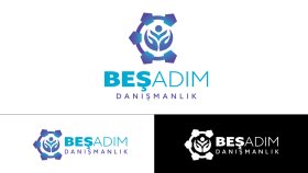 BeşAdım Danışmalık Logo Çalışması