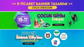 Eticaret Banner Tasarım (Gerçek Örnekler)