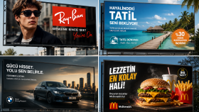 Markalara Özel Reklam ve Banner Tasarımları