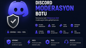 size özel discord moderasyon ve yönetim botu yaparım