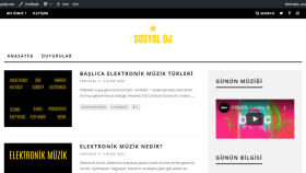 sosyaldj.com düşük bütçeli wordpress tasarım işi