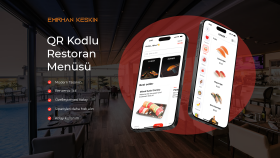 işletmenize özel kare kodlu menü tasarlayabilirim
