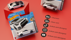 Hotwheels Ambalaj ve Render Çalışması