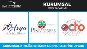 marka kimliğinize uygun kurumsal logo hazırlayabilirim