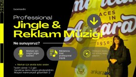 markanız için akılda kalıcı jingle ve reklam müziği üretirim