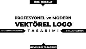 size profesyonel ve modern vektörel logo tasarımı yaparım