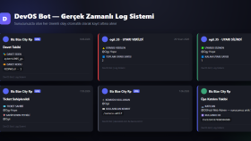 size özel discord bot geliştiriyorum