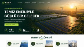 VERDA ENERJİ – Kurumsal Enerji Web Sitesi