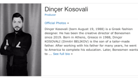 Dinçer Kosovalı IMDB Profil
