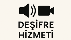 ses ve video kayıtlarını yazıya dökerim