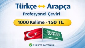 Türkçe Arabça profesyonel çeviri yaparım