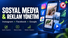 sosyal medya hesabı, meta ve google reklamlarınızı yönetirim