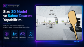 oyunlar için özel 3d model ve asset tasarlıyorum