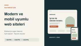 işletmeniz için modern ve mobil uyumlu web sitesi yaparım
